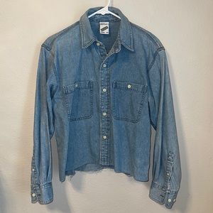 looney tunes denim top